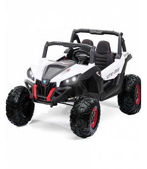 BUGGY XMX-UTV 24V (2 MOTORES X 24V), BLANCO, MANDO RC PARENTAL, 2 PLAZAS - ATUTV24VW