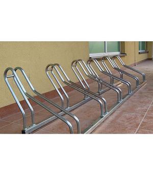 Aparcabicis acero galvanizado 6 bicicletas. MOD. CLAS-X. REF 09VLN2006