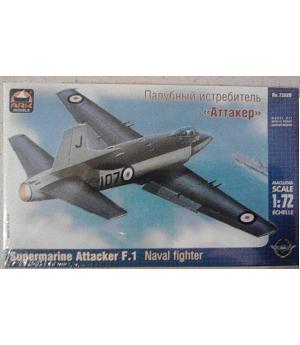 ARKMODEL 72029 - Kit maqueta avión Supermarine Attacker F.1 Naval Fighter. Escala 1/72 Maquetas de plástico